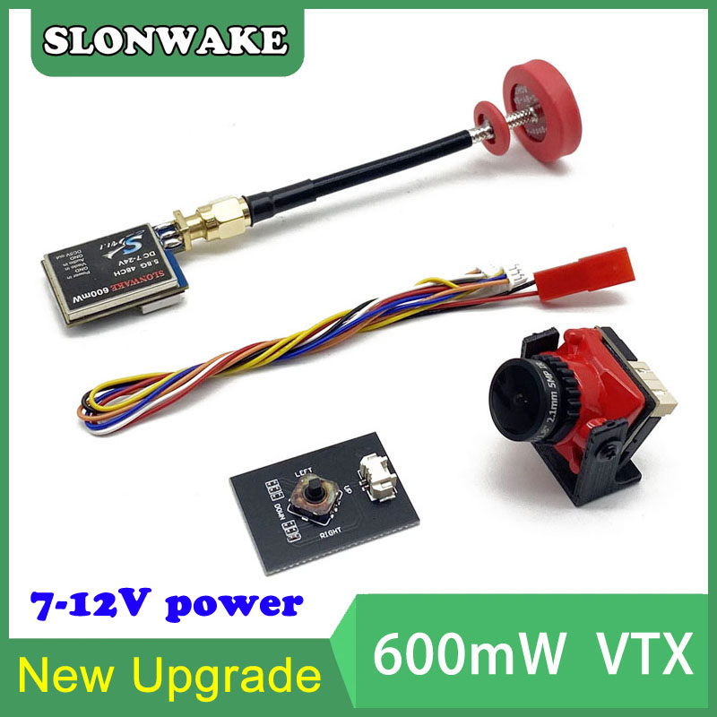 Drone Rc Remote Control - 5.8G 48CH 600mW adjustable VTX-CAM FPV