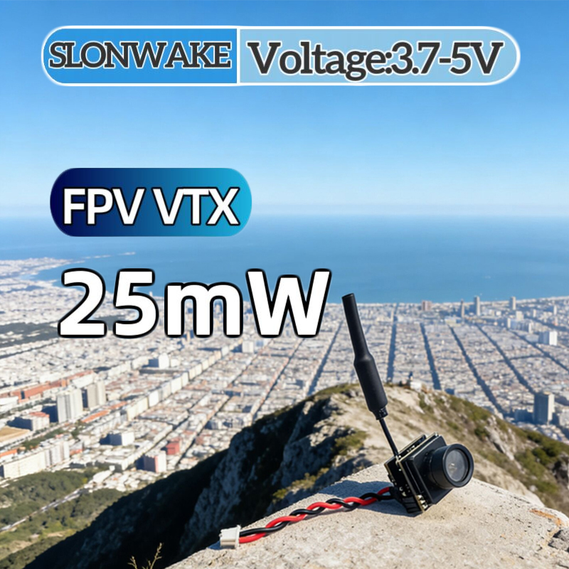 Drone Rc Remote Control - SLONWAKE FPV 25mW power simulation VTX
