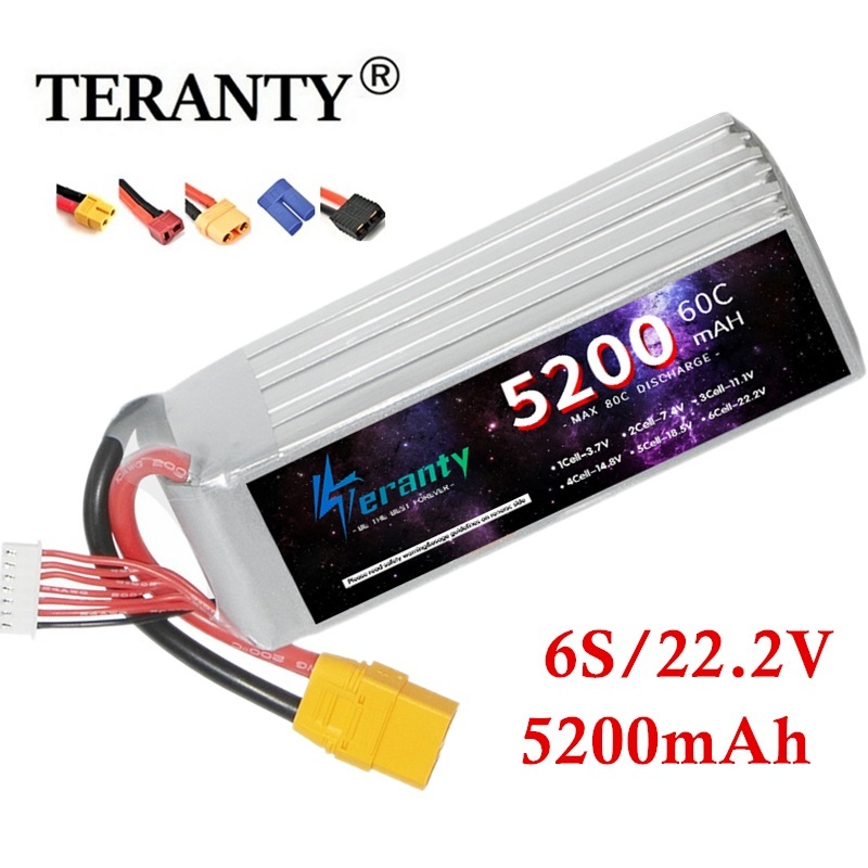 Rc Drift Car Kit - TERANTY 6S 5200mAh Lipo Battery 22.2V