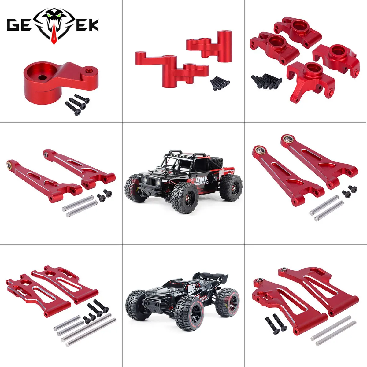 Rc Drift Car Kit - CNC Aluminum Steering Cup Front Rear