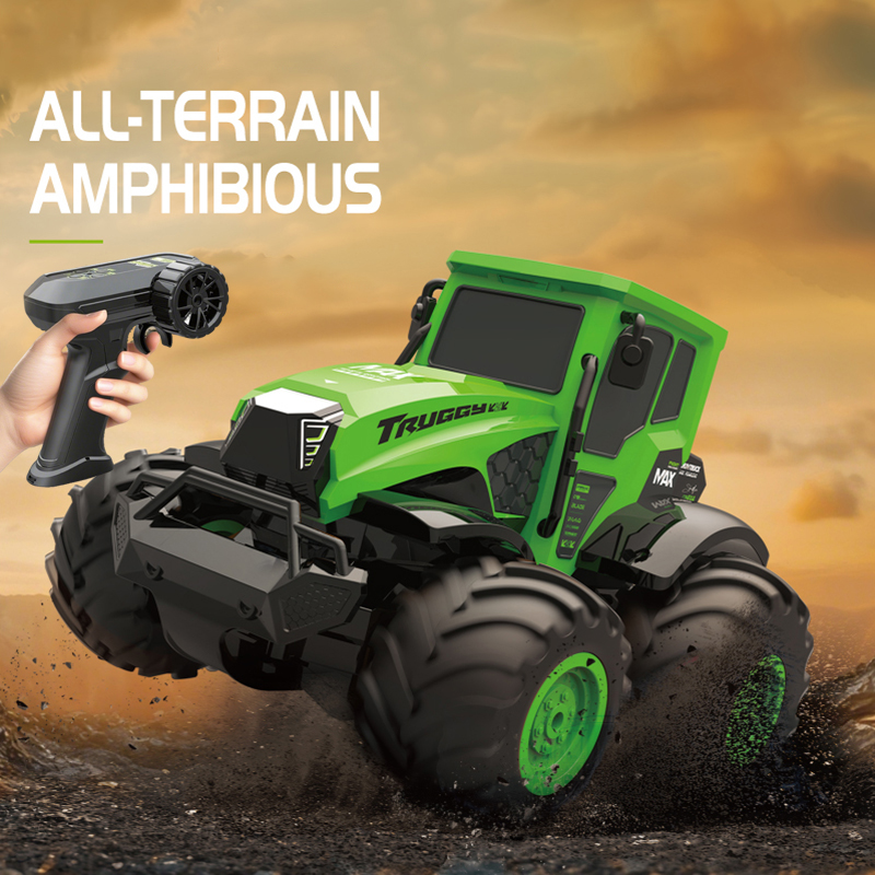 Drone Or Rc Car - 1:14 Scale Amphibious RC Car Full