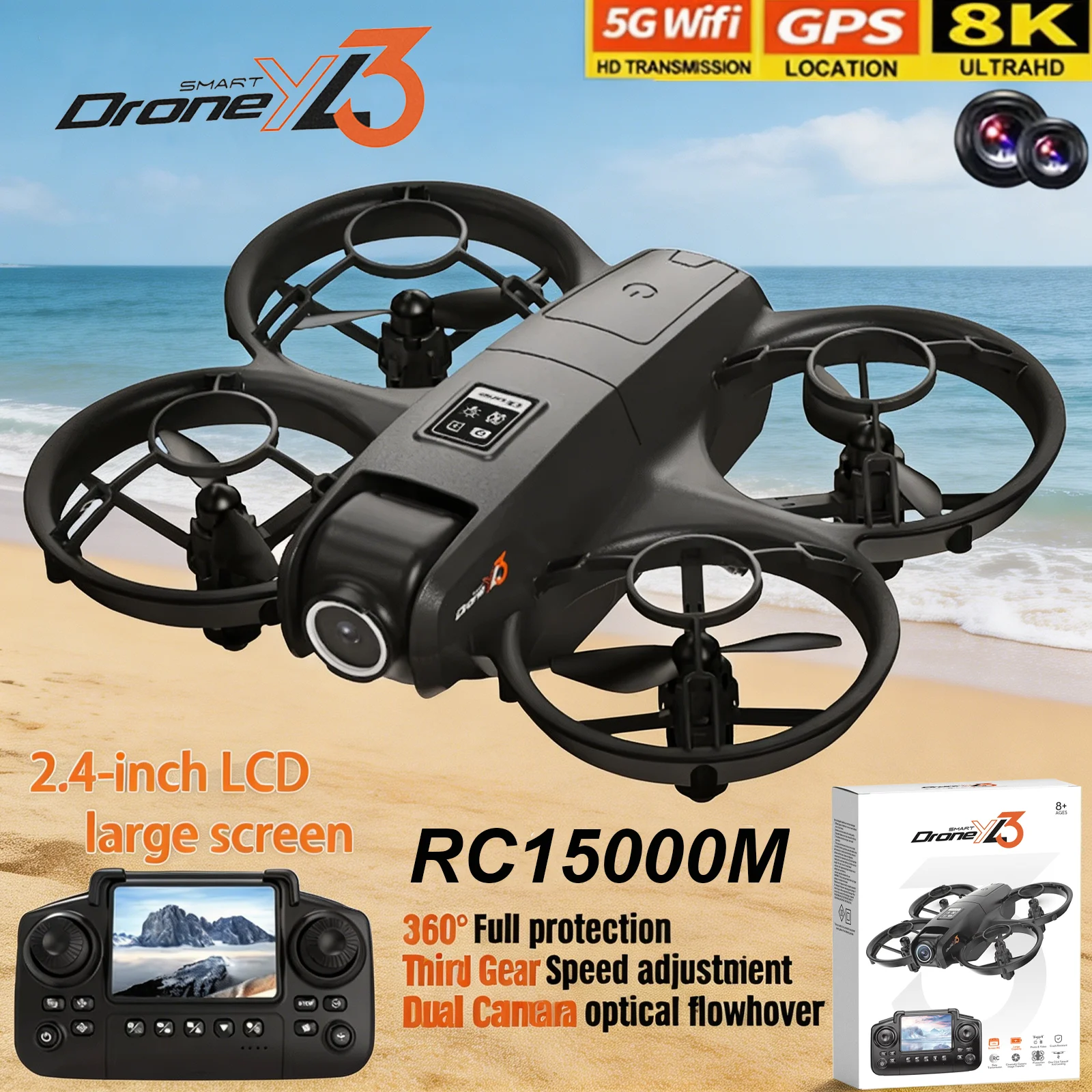 Drone Ae Rc - New YL3 RC Drone 8K 1080P