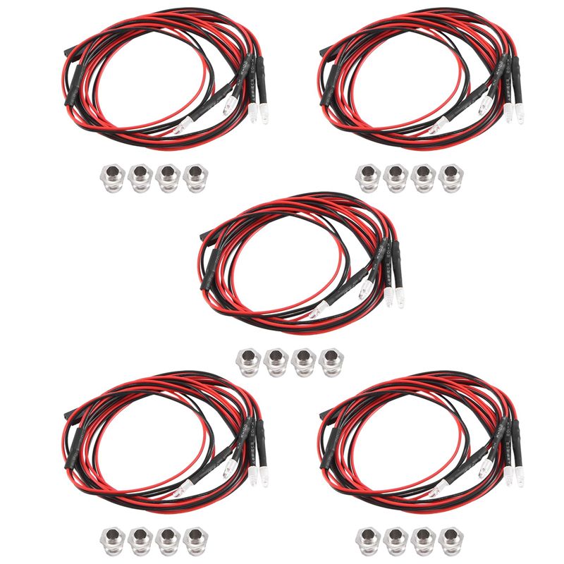 Rc Drift Car Kit - 4 Leds 3Mm RC LED Light