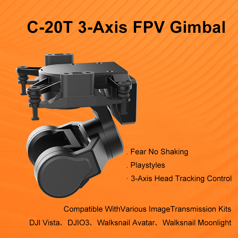 Drone Rc Holder - 3-Axis Gimbal for FPV Racing Drone