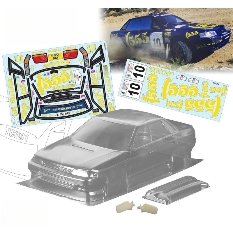 Rc Drift Car Kit - TeamC Bodies 1/10 Legacy Rally Car
