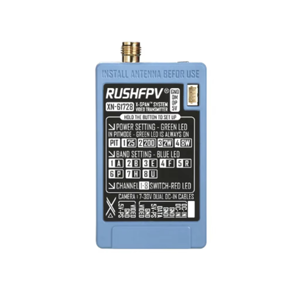 RUSHFPV 6.1‑7.2G 8W X61728 VTX - Drone Rc Remote Control review and price