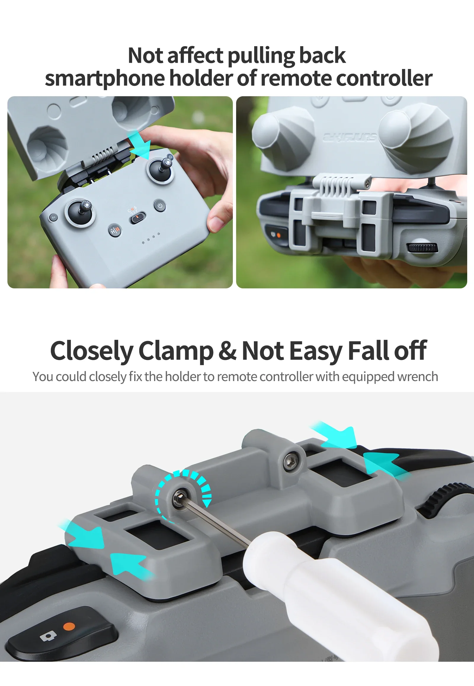 2 in 1 Controller Protector Su - Drone Dji Rc N3 review and price