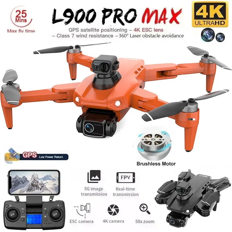 L900 Pro MAX GPS Drone 4K Prof - Drone Ae Rc review and price
