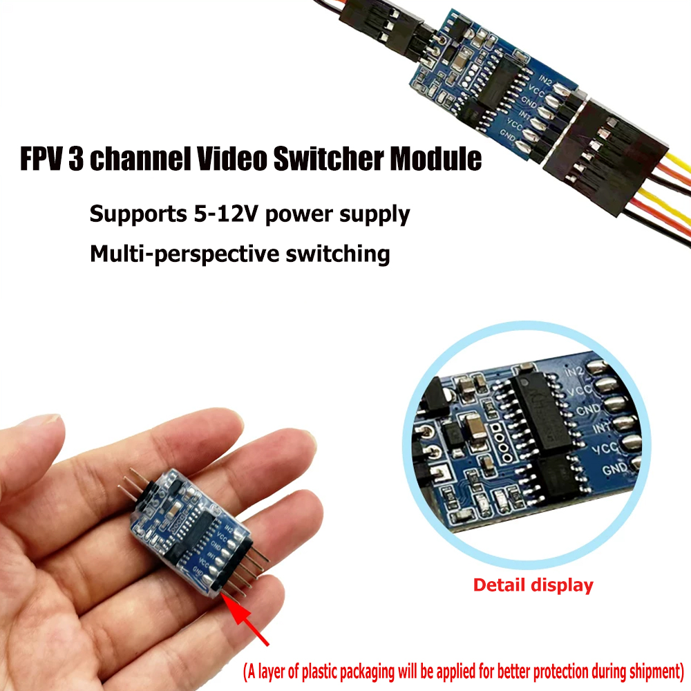 5.8G 3 Channel Video Switcher  - Drone Rc Remote Control review and price