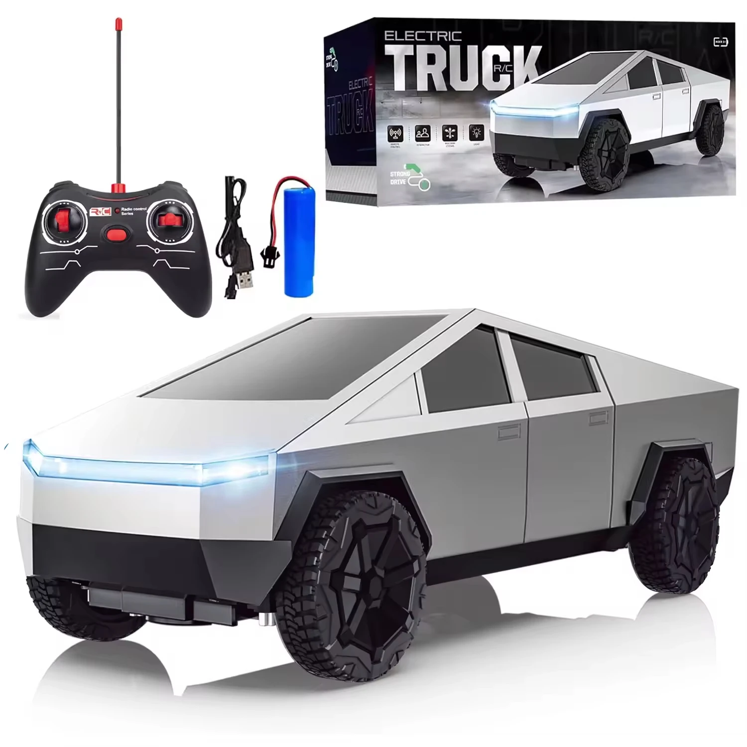 1:24 RC Cybertruck Pickup 4WD  - Drone Or Rc Car review and price