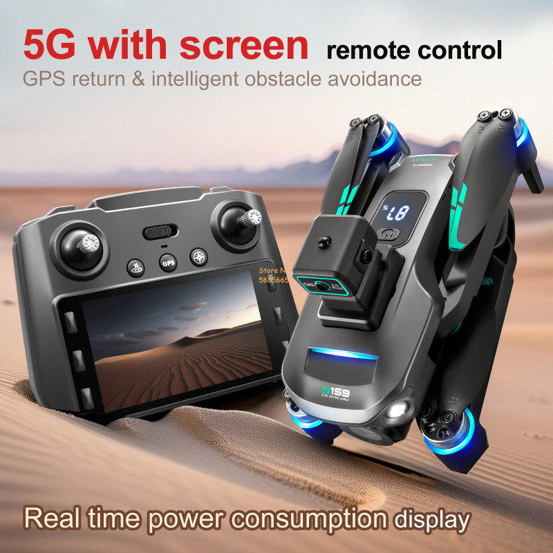 8K Dual Camera 5G WIFI FPV Rem - Drone Ae Rc review and price