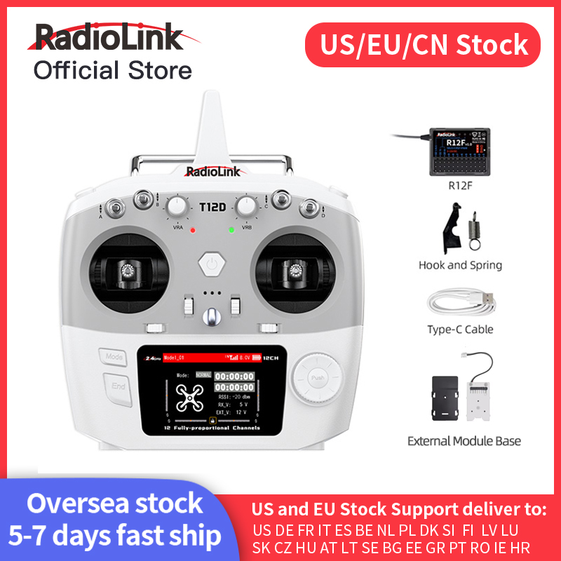 Radiolink T12D ELRS 12 Channel - Drone Tech Rc review and price