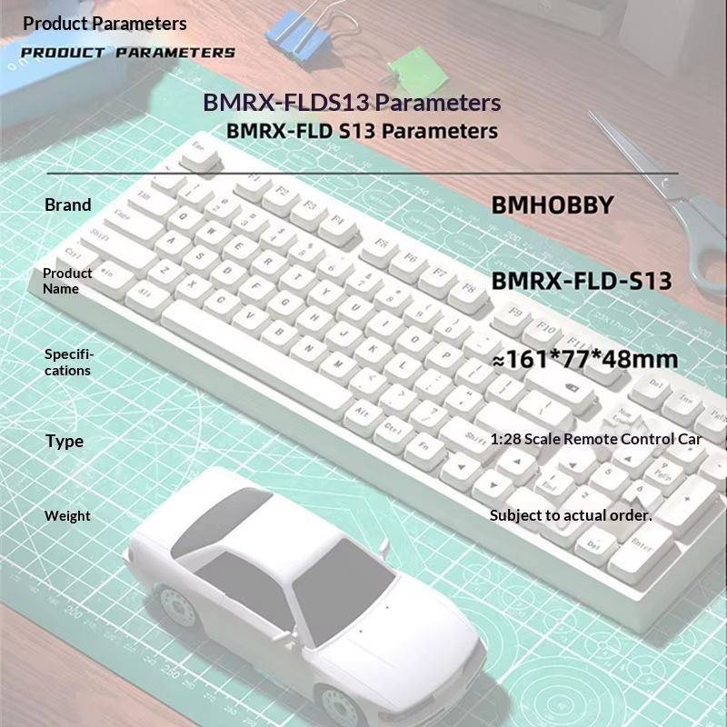 1/28 BMHOBBY BMRX FLD S13 Mini - Rc Drift Car Kit review and price