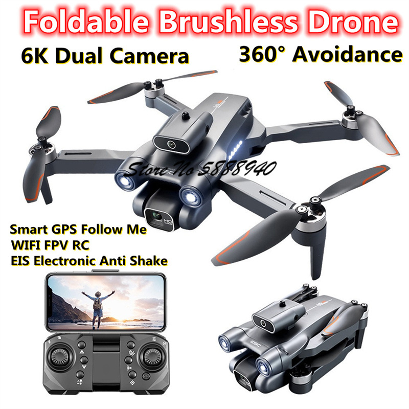 6K Optical Flow Brushless Fold - Drone S1S Rc Quadcopter review and price