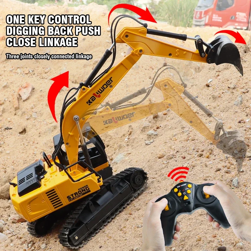 Huina Rc Excavator 1/24 9Ch Re - Drone Or Rc Car review and price