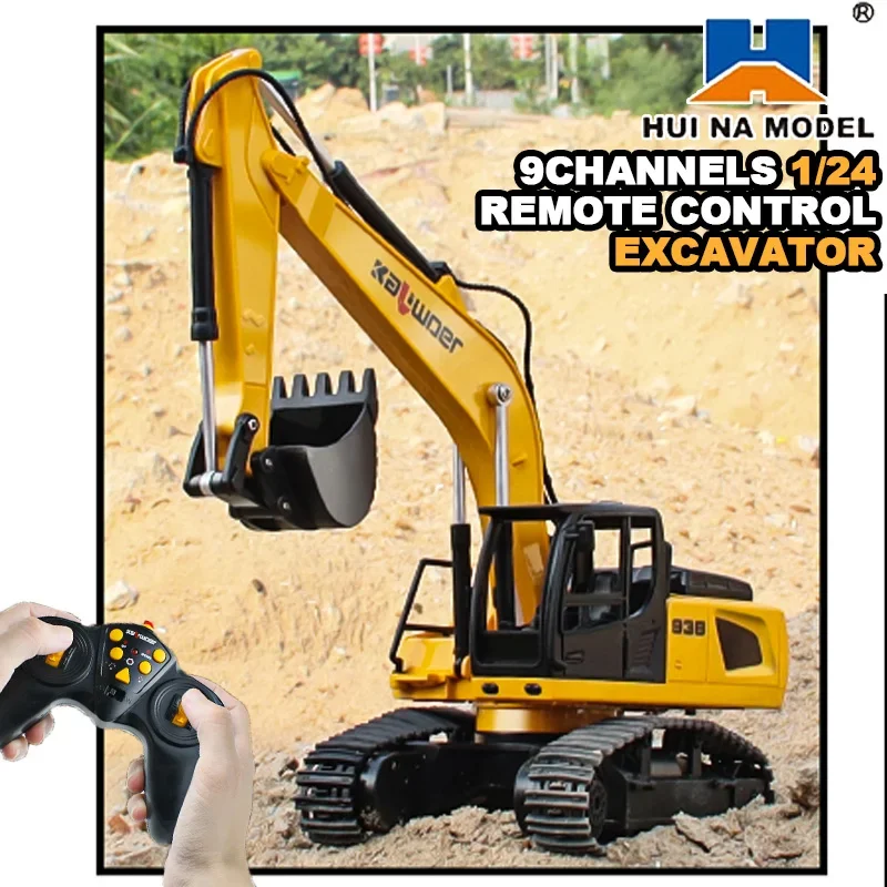 Huina Rc Excavator 1/24 9Ch Re - Drone Or Rc Car review and price