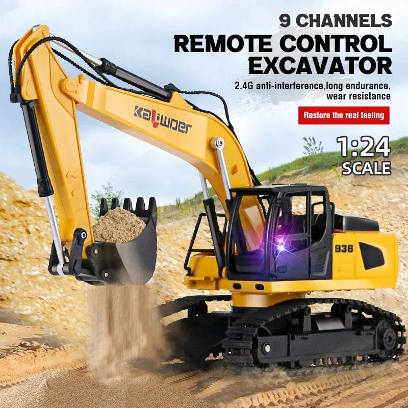 Huina Rc Excavator 1/24 9Ch Re - Drone Or Rc Car review and price