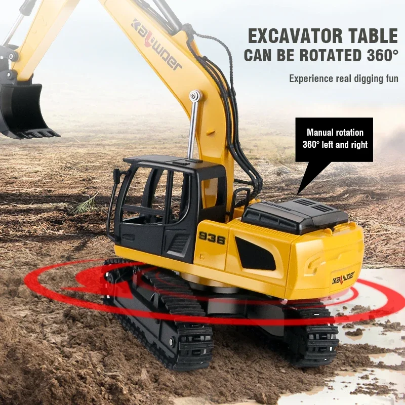 Huina Rc Excavator 1/24 9Ch Re - Drone Or Rc Car review and price