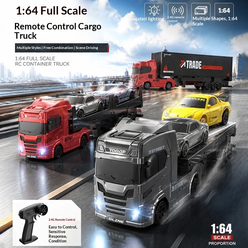 1:64 RC Trailer Truck Combo Se - Drone Ae Rc review and price