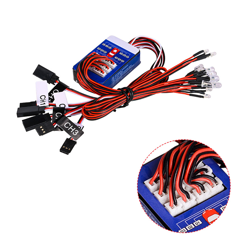 Rc 12 LED Lighting System Kit  - Rc Drift Car Kit review and price