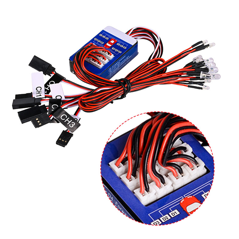 Rc 12 LED Lighting System Kit  - Rc Drift Car Kit review and price