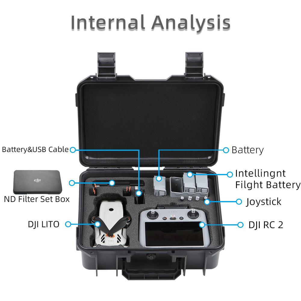 For DJI LITO 1 X1 Drone Hard S - Drone Dji Rc N3 review and price