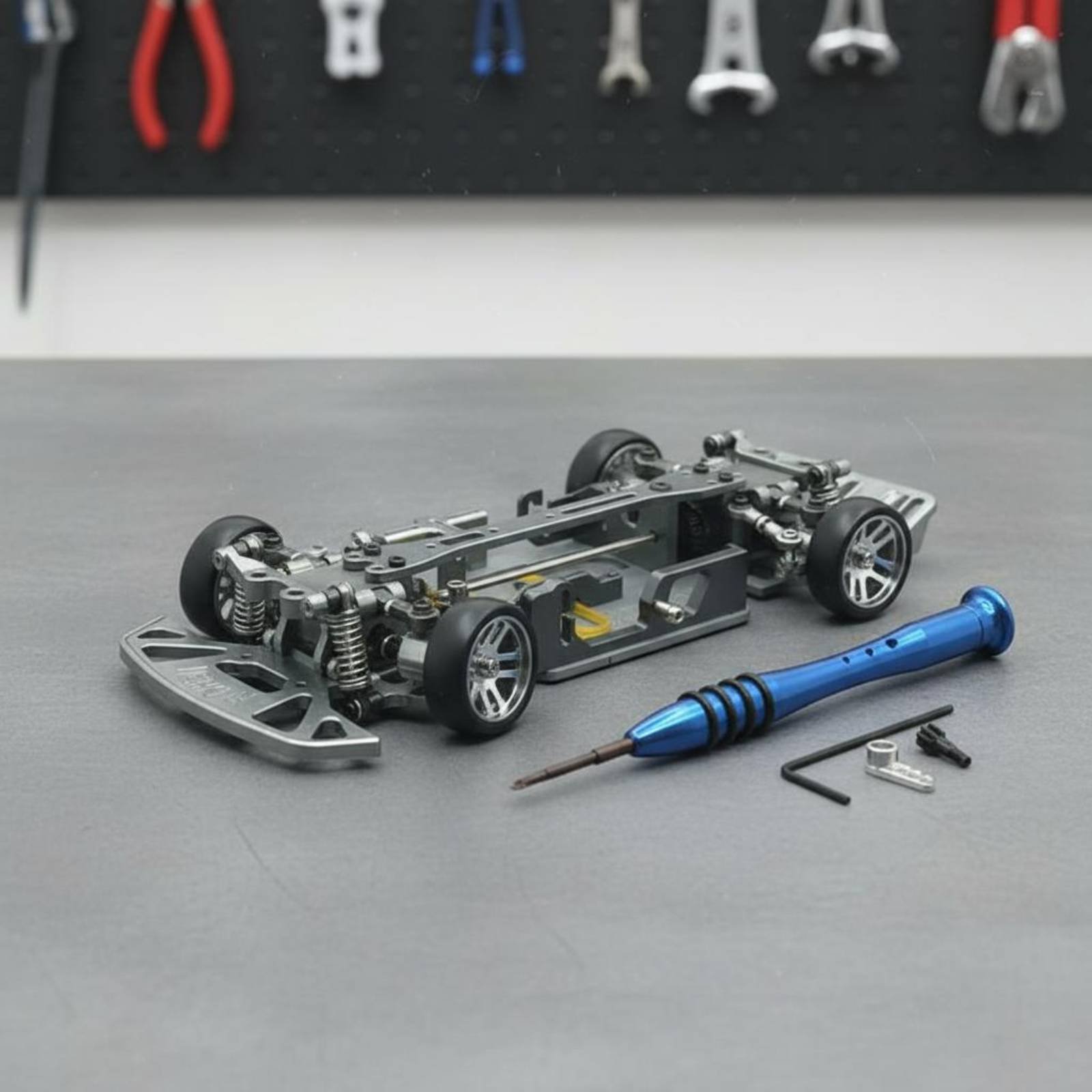 1/28 Scale RC Car Chassis Adju - Rc Drift Car Kit review and price