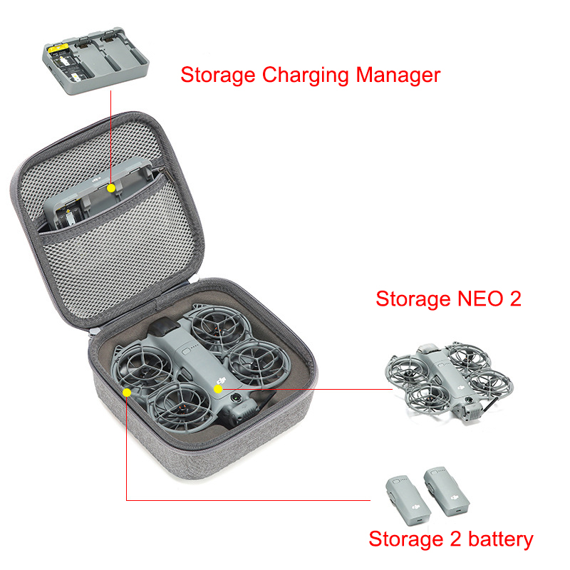 Carrying Shockproof Case for D - Drone Dji Rc 2 review and price