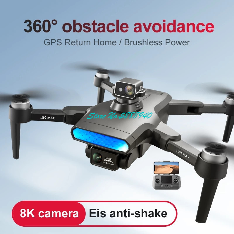 GPS Retuen Brushless 360°Smart - Drone Rc Fpv Manual review and price
