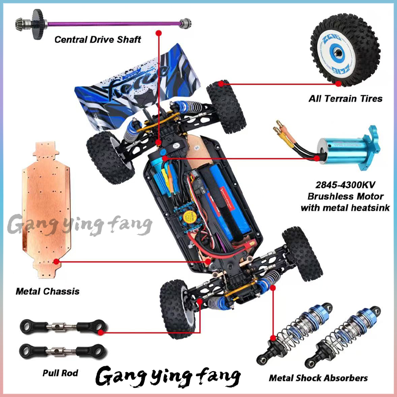 1/12 124017 Wltoys -V8  2.4G R - Rc Drift Car Kit review and price